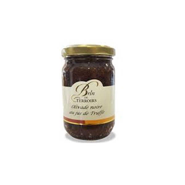 Olivade noire au jus de truffe 80g