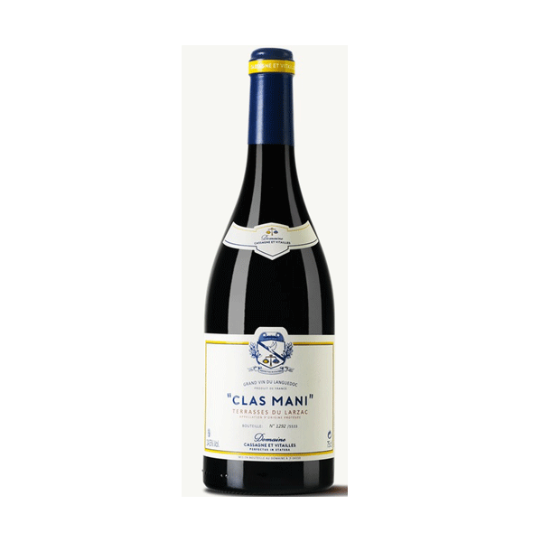 " CLAS MANI" Terrasse du Larzac - rouge - 75cl - 2018