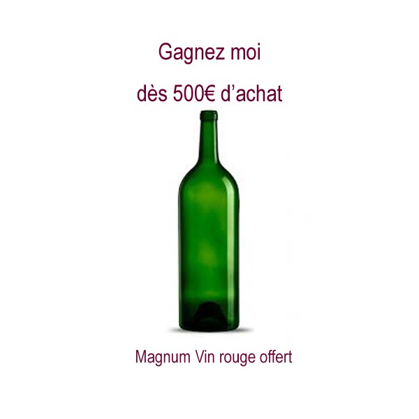 Magnum vin rouge offert