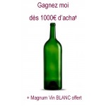 Magnum vin rouge + vin blanc offert